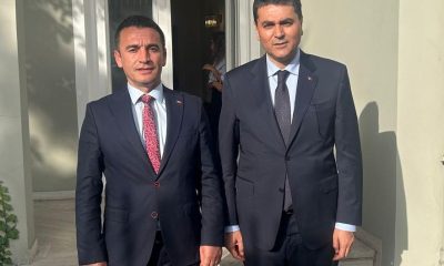 Habil Dökmeci’den Gültekin Uysal’a  Ziyaret