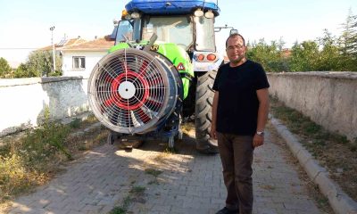 Emirdağ ilçesinin Yarımca Köyü’nde ilaçlama çalışmaları yapıldı