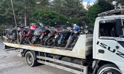 Bolvadin’de 29 motosiklet trafikten men edildi