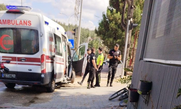 Bilecik’te bisikletin otomobile çarpması sonucu 1 kişi yaralı