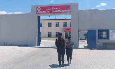 Hırsızlık suçundan aranan kadını devriye gezen jandarma yakaladı