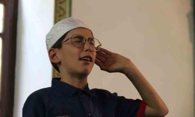 14 yaşındaki Miraç 2 ezan okuma yarışmasında da 1’inci oldu