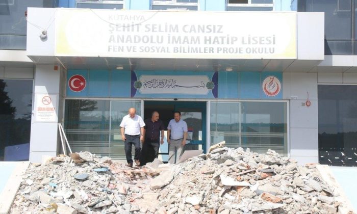 Kütahya Şehit Selim Cansız Anadolu İmam Hatip Lisesi’nde güçlendirme çalışması