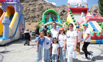 Sivrihisar’da çocuklar doyasıya eğleniyor