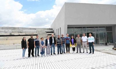 Başkan Bakkalcıoğlu teknik heyetlerle birlikte Kurtuluş Savaşı ve İnönü Zaferleri Anı Evi’nde incelemelerde bulundu