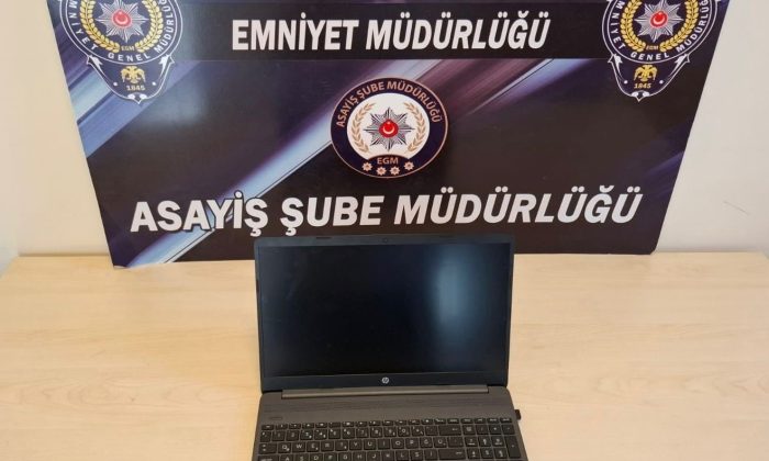Çaldığı laptopu başka bir şahsa satan şüpheli tutuklandı