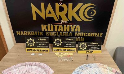 Kütahya’da uyuşturucu operasyonu