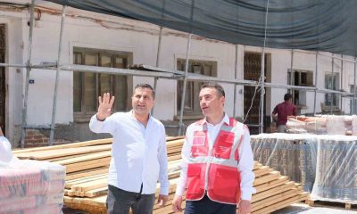 Başkan Dökmeci sahaya indi