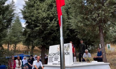 Simav’da şehit asker Oktaytekin, mezarı başında anıldı
