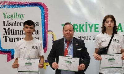 Eskişehir Fatih Fen Lisesi, ‘Yeşilay Türkiye Münazara Şampiyonası’ finalinde Eskişehir’i başarıyla temsil etti