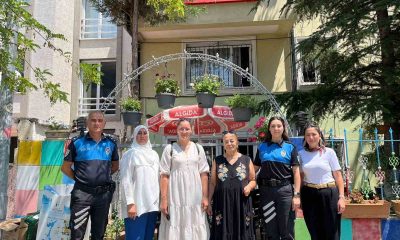 Polis ekipleri 0-6 yaş çocuk ilk kabul merkezini ziyaret etti
