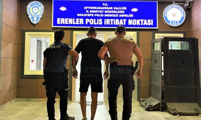 Afyonkarahisar’da yağma suçundan aranan şahıs yakalandı