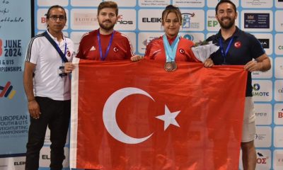 Bilecikli milli sporcu 3 bronz madalya birden kazandı