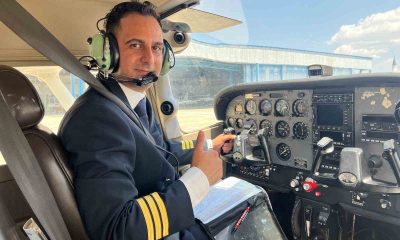 Çocukluk hayali pilotluk mesleğini yapmak için Tıp Fakültesini bıraktı