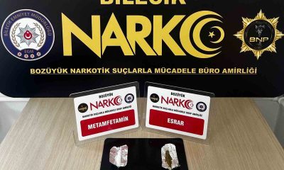 Bilecik’te düzenlenen uyuşturucu operasyonunda  1 şüpheli yakalandı