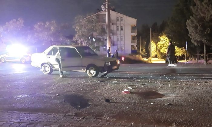Tavşanlı’da motosiklet ile otomobil çarpıştı: 1 yaralı