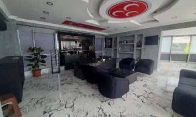 Seçimden sonra ilk işi odasını yeniletmek oldu