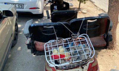 Dolmuşun mopetle çarpıştığı kazada 5 kişi yaralandı