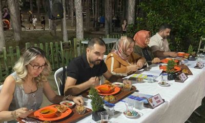 ’En lezzetli tarhana çorbası’ için yarıştılar