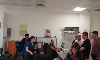 Sinanpaşa Devlet Hastanesi’nde denetim