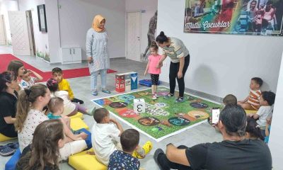 Odunpazarı Belediyesi Ahmet Ara Engelsiz Kreşte çocuklara sıfır atık ve dönüşüm anlatıldı