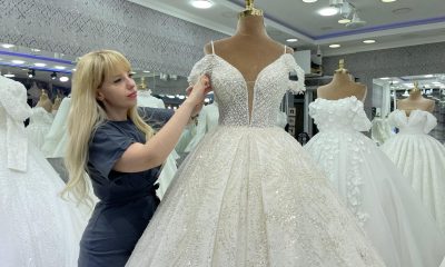 Düğün sezonu hareketlenince gelinlik satışları da arttı