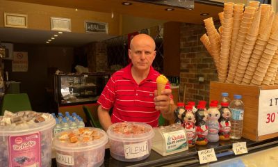 Gurbetçiler dondurma satışlarını artırdı