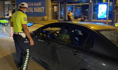Uygulanan trafik denetimlerinde 78 araç sürücüsüne 98 bin 735 TL ceza