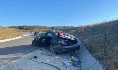 Bilecik’te meydana gelen trafik kazasında 1’i çocuk 4 kişi yaralandı