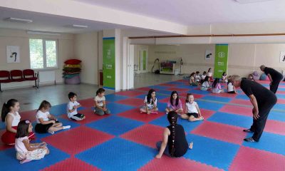 Çocuklar yaz tatillerini Tepebaşı’nda verimli geçiriyor