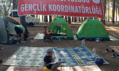 Gediz’de yaz Kur’an Kursu öğrencileri kampta buluştu