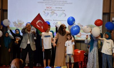 Kütahya’da Yaz Kur’an Kursu öğrencileri şenlikte buluştu