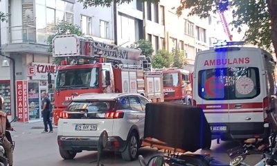 Korkutan yangın büyümeden söndürüldü