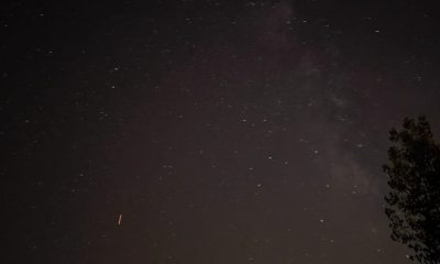 Meteor yağmurunu cep telefonu ile görüntüledi