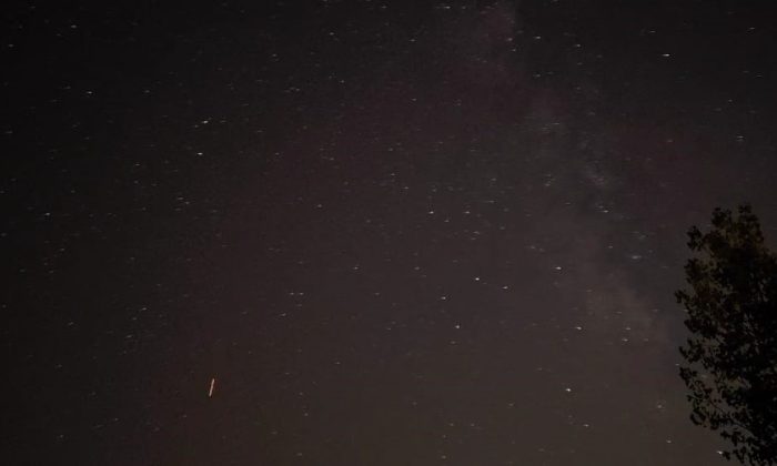 Meteor yağmurunu cep telefonu ile görüntüledi