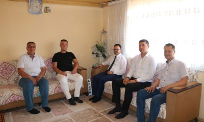 Gediz Kaymakamı Hakan Alkan Kuzey Irak’ta yaralanan askeri ziyaret etti