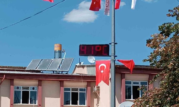 Afyonkarahisar’da hava sıcaklığı 41 dereceye çıktı
