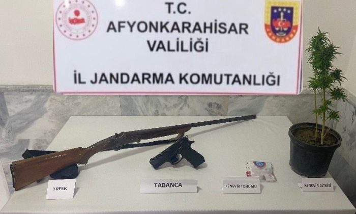 Sülün’deki uyuşturucu operasyonunda kenevir bitkisi ve tohumları ele geçirildi
