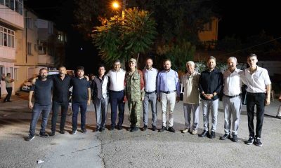 Askere gidemeyen genç için eğlence düzenlendi