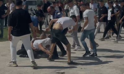 Modifiye fuarında çıkan kavga polisin müdahalesiyle sonlandı