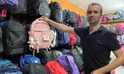 Okul çantalarının satışı başladı