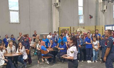 Sanayi personelleri kadına şiddetle ilgili bilgilendirildi