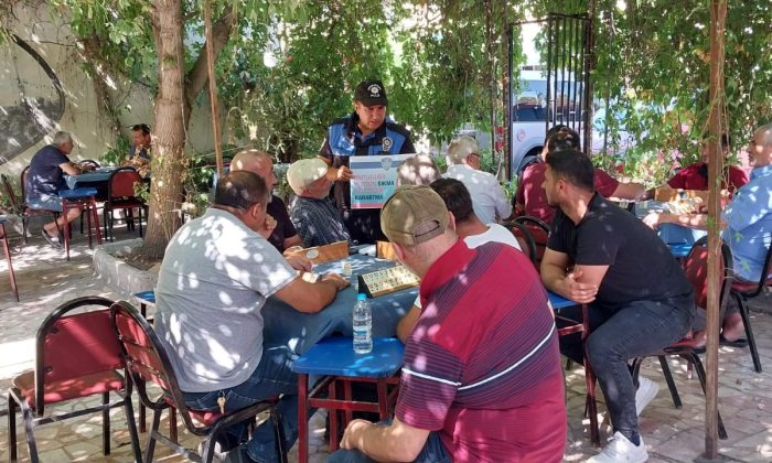 Etkinliklerde silahla havaya ateş açılmasıyla ilgili 2 bin 190 vatandaş yüz yüze bilgilendirildi