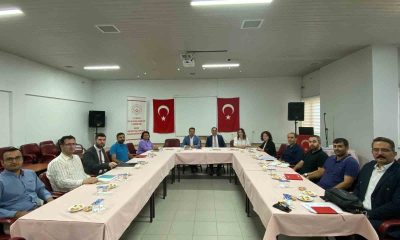 İl Müdürü Türkoğlu, kurucu müdürlerle bir araya geldi