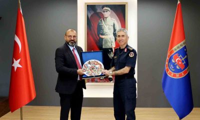 Kütahya OSB yönetiminden Albay Vedat Kültür’e ’hayırlı olsun’ ziyareti