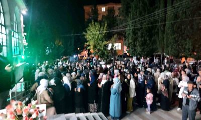 Gediz’de umreciler dualarla uğurlandı