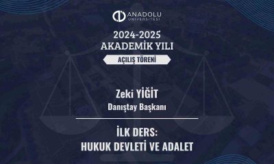 Yeni Akademik Yıl’ın ilk dersi Danıştay Başkanı’ndan
