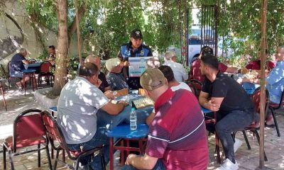 Etkinliklerde silahla havaya ateş açılmasıyla ilgili 2 bin 190 vatandaş yüz yüze bilgilendirildi