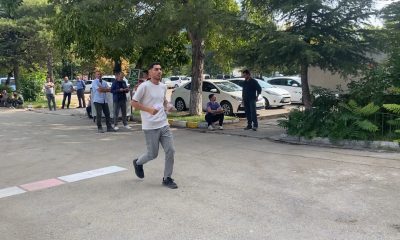 Koşarak geldikleri KPSS’ye saniyelerle yetiştiler