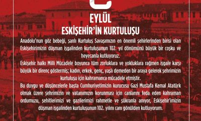 Rektör Şenocak: “Eskişehir’imizin düşman işgalinden kurtuluşunun 102’nci yılını canı gönülden kutluyorum”